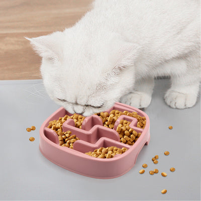 Dog Cat Anti Choking Feeding Food Bowls