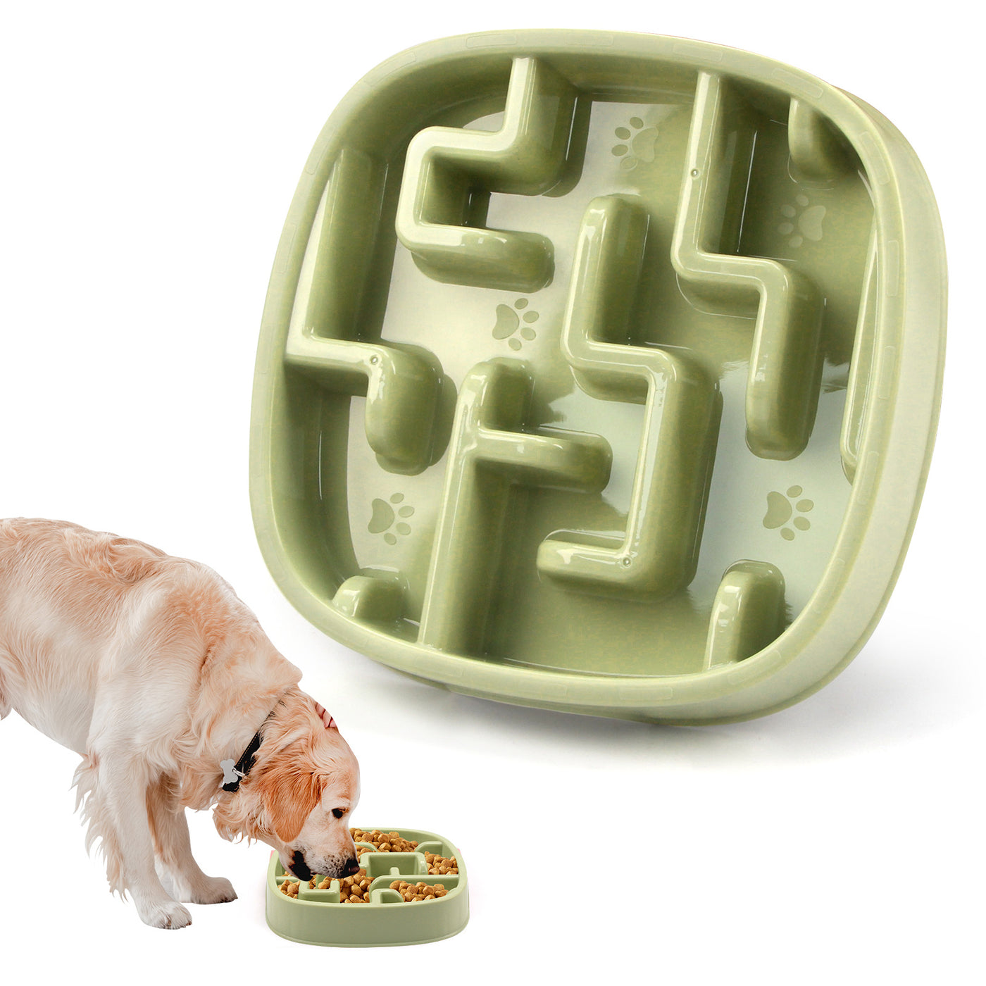 Dog Cat Anti Choking Feeding Food Bowls