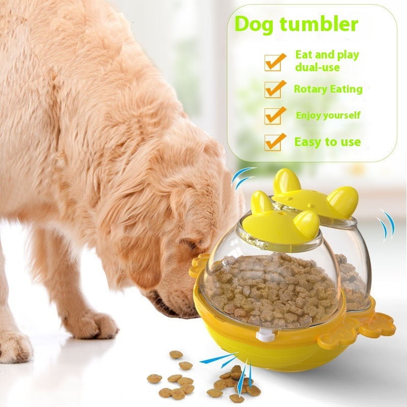 Pet Supplies Tumbler Dog Leakage Food Feeder Pets Toys Products