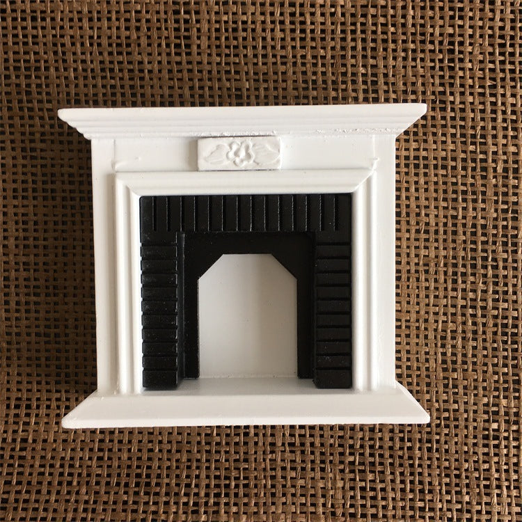 Mini Furniture Accessories Fireplace Scene Display Pieces Of Shooting Props