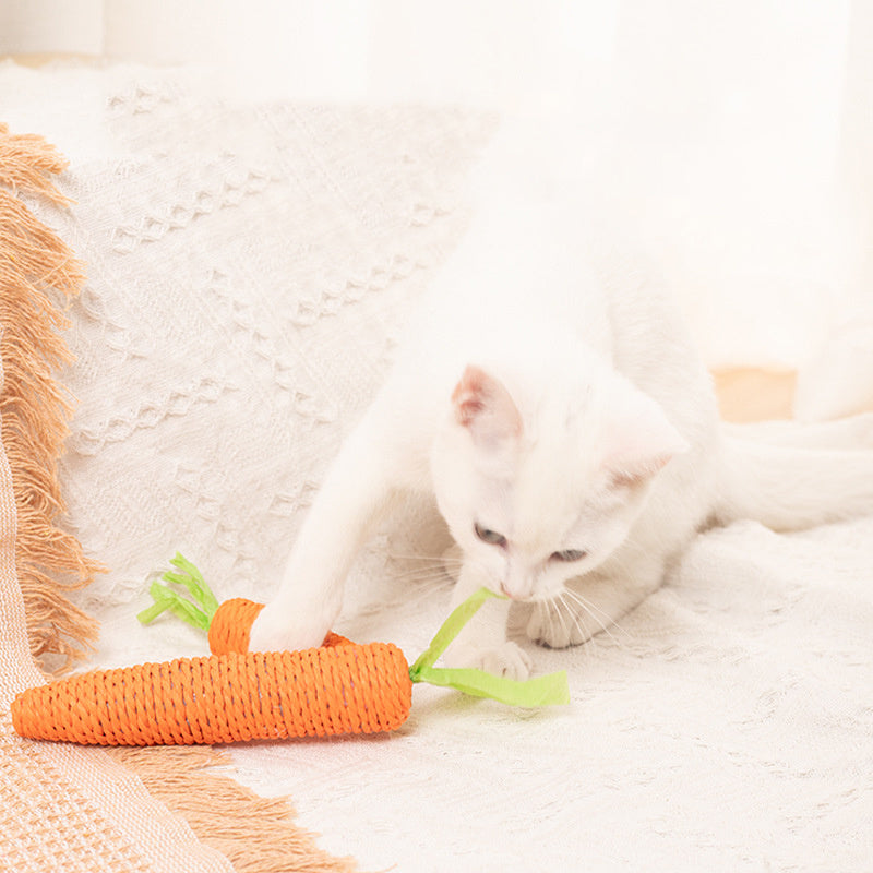 Cat Toys Carrot Bites Paper Toys