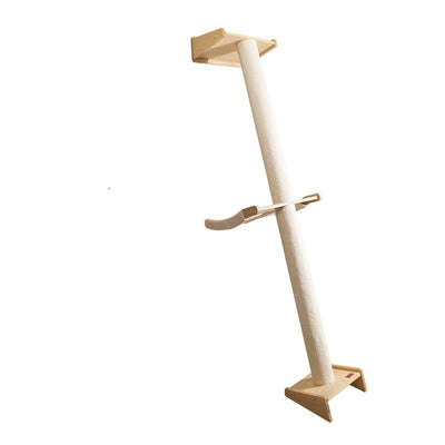 Solid Wood Cat Climbing Frame Litter Cat Shelf