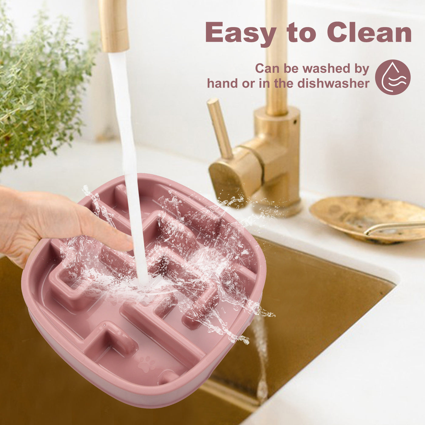 Dog Cat Anti Choking Feeding Food Bowls