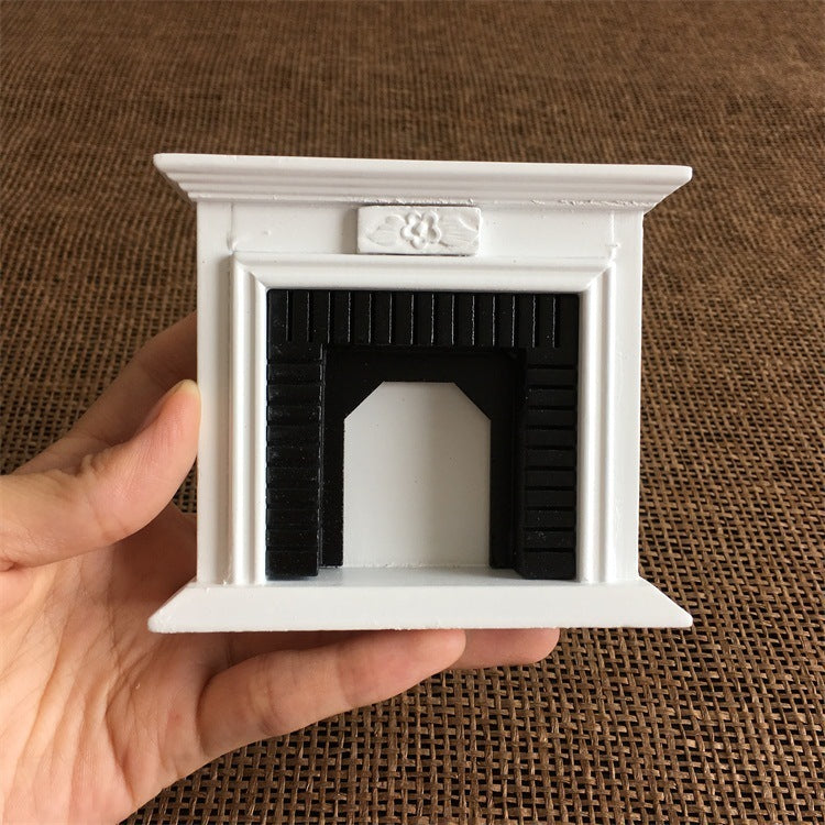 Mini Furniture Accessories Fireplace Scene Display Pieces Of Shooting Props