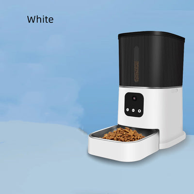 Pet Remote Control Intelligent Feeding Machine Real-time Voice Video